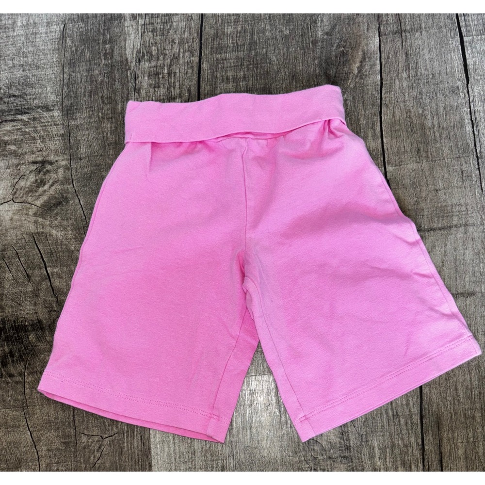 Baby Gap Pink Bike Shorts Toddler Girls 18-24 Months Cotton Blend Stretch Shorts